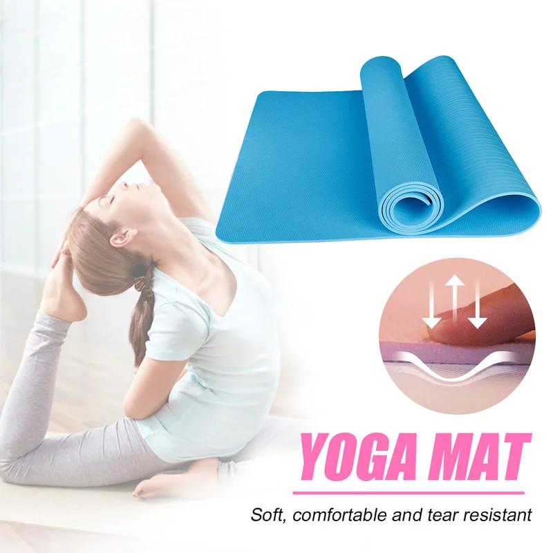 Yoga Mat Non-slip with Position Line TPE Carpet Pilates Exercise Pad for Beginner Fitness Gymnastics Workout Mat 83x61x0.6cm
Yoga Mat Non-slip with Position Line TPE Carpet Pilates Exercise Pad for Beginner Fitness Gymnastics Workout Mat 83x61x0.6cm
