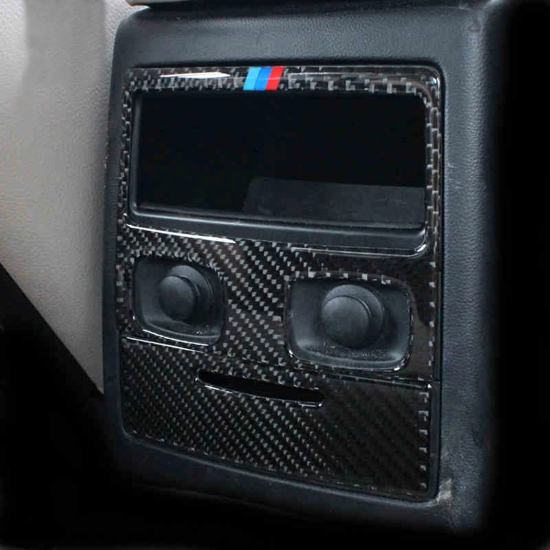 Car Interior Carbon Fiber Rear Air Condition outlet Vent Cover Trim Car Styling Stickers for E90 3 Series 2005-2012 Accessories
Car Interior Carbon Fiber Rear Air Condition outlet Vent Cover Trim Car Styling Stickers for E90 3 Series 2005-2012 Accessories