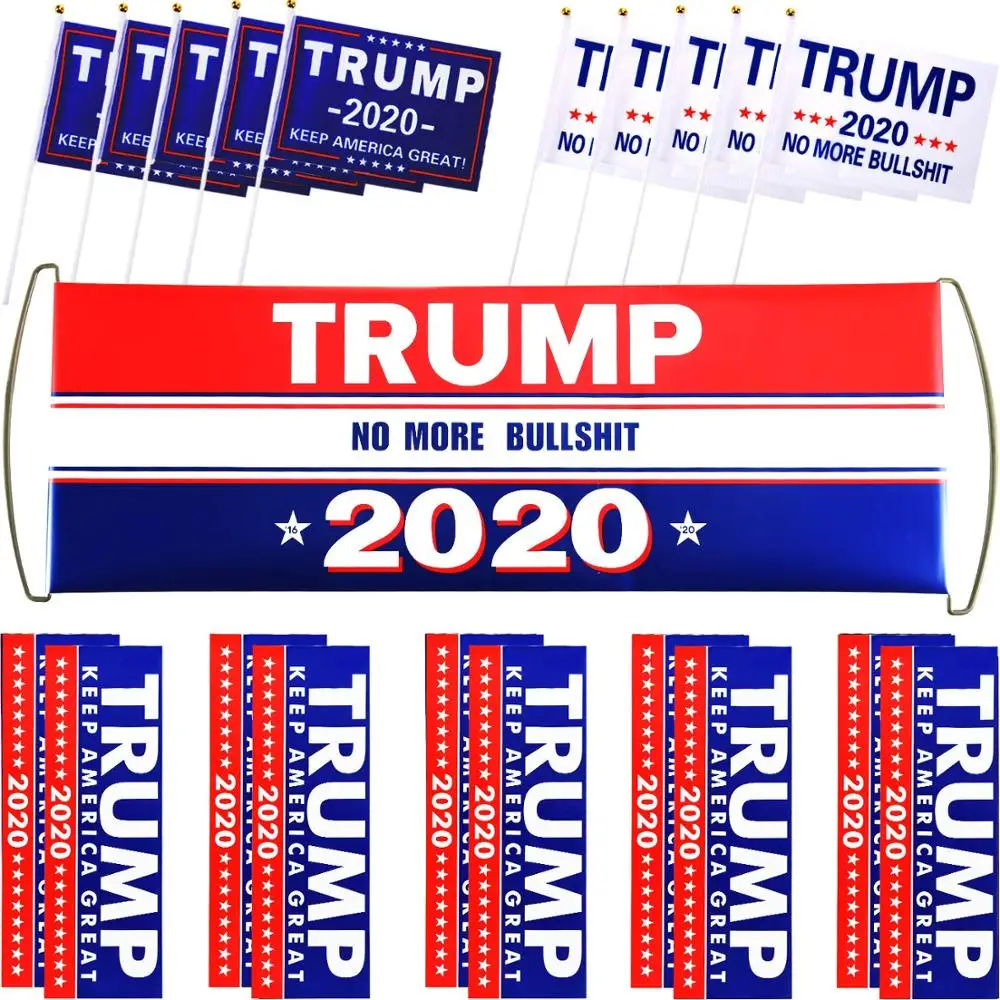 President Donald Trump Flag Hand Held Trump Flag Trump Bumper Stickers Keep America Great Flag for Supporting Trump 2020 Preside 
President Donald Trump Flag Hand Held Trump Flag Trump Bumper Stickers Keep America Great Flag for Supporting Trump 2020 Preside