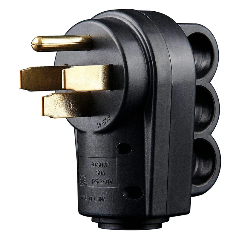 Запасной разъем для RV, штепсельная вилка 50AMP 14-50R 125 В/250 В, для тяжелых условий эксплуатации, для дорожного прицепа, аксессуары для автофургон...
Запасной разъем для RV, штепсельная вилка 50AMP 14-50R 125 В/250 В, для тяжелых условий эксплуатации, для дорожного прицепа, аксессуары для автофургон...