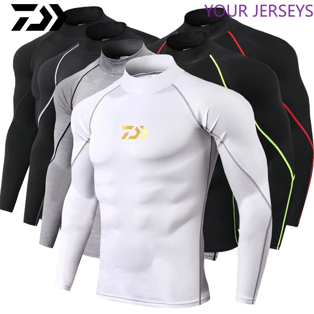 New Men's Sports Long-sleeved T-shirt Tight-fitting T-shirt Top Jogging Compression Quick Dry T-shirt Fishing Vest
New Men's Sports Long-sleeved T-shirt Tight-fitting T-shirt Top Jogging Compression Quick Dry T-shirt Fishing Vest