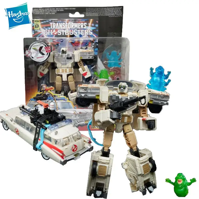 Экшн-фигурка Hasbro Transformer limited Охотники за привидениями Ectotron ECTO-1, аниме модель, игрушка, подарок для детей
Экшн-фигурка Hasbro Transformer limited Охотники за привидениями Ectotron ECTO-1, аниме модель, игрушка, подарок для детей