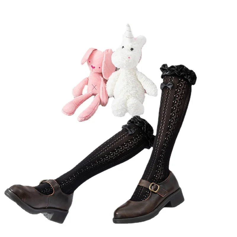 Kawaii White Lace Jk Socks Middle Tube Bowknot White Lace Socks Knee Socks Lolita Long Socks Jk Calf Socks Women Harajuku
Kawaii White Lace Jk Socks Middle Tube Bowknot White Lace Socks Knee Socks Lolita Long Socks Jk Calf Socks Women Harajuku