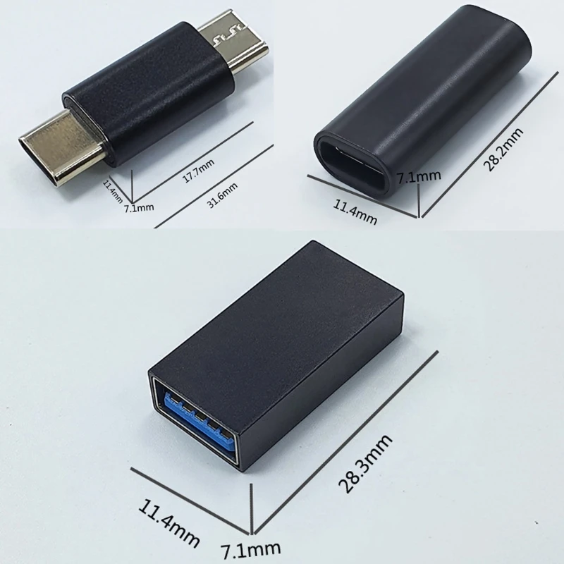 Universal Type C Female to Female, USB C Male to Male, USB 3.0 to Type C Female Converter Adapter for Mobile Phone Tablet Comput
Universal Type C Female to Female, USB C Male to Male, USB 3.0 to Type C Female Converter Adapter for Mobile Phone Tablet Comput