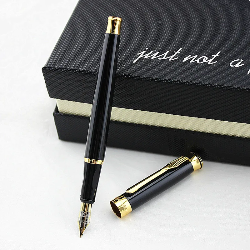 DIKA WEN 80218 Color gold clip and Black Polished Senior gifts Medium Nib Medium Nib Fountain Pen New # Best Price Latest launch
DIKA WEN 80218 Color gold clip and Black Polished Senior gifts Medium Nib Medium Nib Fountain Pen New # Best Price Latest launch