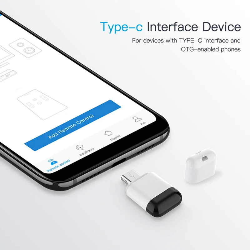 Type C Micro USB For IPhone Interface Smart App Control Mobile Phone Remote Control Appliances Adapter For TV /TV BOX
Type C Micro USB For IPhone Interface Smart App Control Mobile Phone Remote Control Appliances Adapter For TV /TV BOX