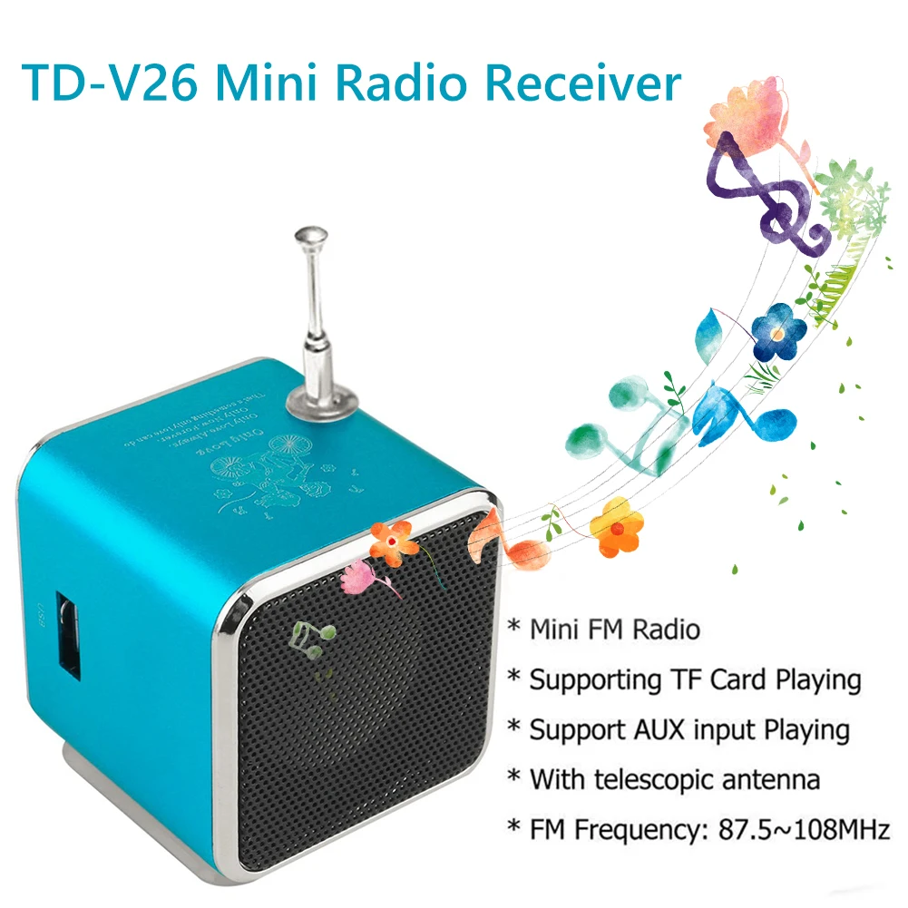 with LED Display Screen Loudspeaker Support TD-V26 Mini Speaker Bluetooth-compatible 5.0 FM Radio Receiver MP3 Player Soundbar
with LED Display Screen Loudspeaker Support TD-V26 Mini Speaker Bluetooth-compatible 5.0 FM Radio Receiver MP3 Player Soundbar