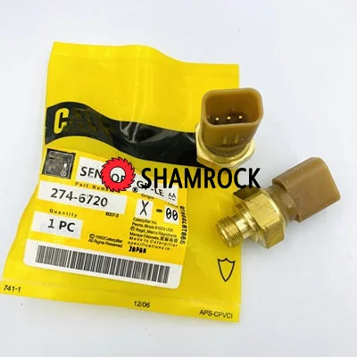 Датчики давления топливной рейки Ccat OEM 274-6720 2746720 для экскаватора-Экскаватора
Датчики давления топливной рейки Ccat OEM 274-6720 2746720 для экскаватора-Экскаватора