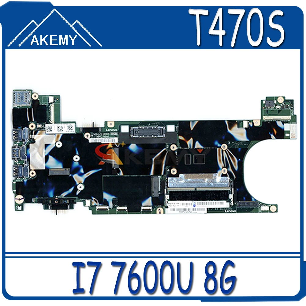 Akemy Suitable For Lenovo Thinkpad T470S Notebook Motherboard FRU 01ER347 01ER339 CPU I7 7600U 8G RAM 100% Test Work
Akemy Suitable For Lenovo Thinkpad T470S Notebook Motherboard FRU 01ER347 01ER339 CPU I7 7600U 8G RAM 100% Test Work