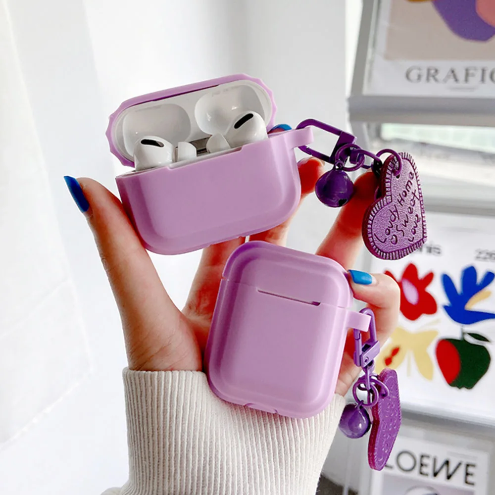 Love Bells Silicone Case for Accessories Case Candy Color Protective Cover Bag Box Earphone Case Key ring
Love Bells Silicone Case for Accessories Case Candy Color Protective Cover Bag Box Earphone Case Key ring