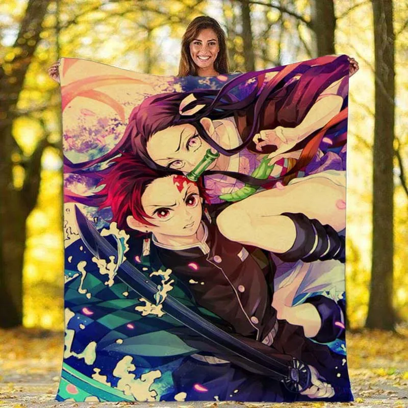 Demon Slayer Blanket Flannel Blanket Super Soft Fleece Throw Blankets Lightweight Warm Blanket for Bedroom Couch Sofa
Demon Slayer Blanket Flannel Blanket Super Soft Fleece Throw Blankets Lightweight Warm Blanket for Bedroom Couch Sofa