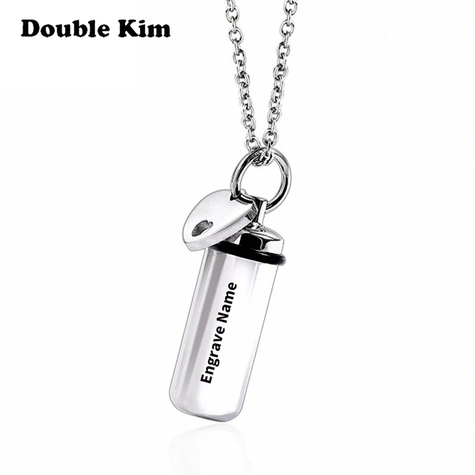Classic Pill Pendant Necklaces DIY Engraving Name Date Stainless Steel Necklaces for Women Men Love Custom Jewelry Gift
Classic Pill Pendant Necklaces DIY Engraving Name Date Stainless Steel Necklaces for Women Men Love Custom Jewelry Gift