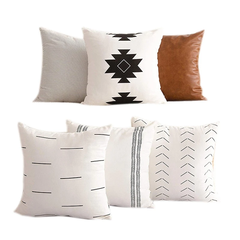 Decorative Pillowcases Are Only Suitable for Sofas, Sofas or Bed Sets Of 6 Pieces 18 X 18 Inches Modern Quality Design
Decorative Pillowcases Are Only Suitable for Sofas, Sofas or Bed Sets Of 6 Pieces 18 X 18 Inches Modern Quality Design