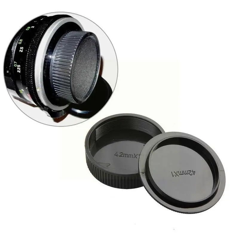1pc 42mm Plastic Front&rear Cap Cover For M42 Digital Black Rear Body Cap Camera Cap And Lens C4p3 
1pc 42mm Plastic Front&rear Cap Cover For M42 Digital Black Rear Body Cap Camera Cap And Lens C4p3