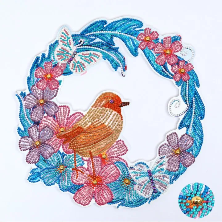 Xmas 5D DIY Spot Drill Diamond Painting Wreath Kits Crystal Mosaic Art Crafts Rhinestone Drawing Wreath Door Home Wall Decoratio
Xmas 5D DIY Spot Drill Diamond Painting Wreath Kits Crystal Mosaic Art Crafts Rhinestone Drawing Wreath Door Home Wall Decoratio