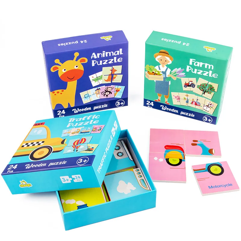 Kids Puzzle 3d Baby Wooden Wood Animal Cognition Puzzle Traffic Learning Educational Toy Christmas Gifts for Kid Baby Toys
Kids Puzzle 3d Baby Wooden Wood Animal Cognition Puzzle Traffic Learning Educational Toy Christmas Gifts for Kid Baby Toys