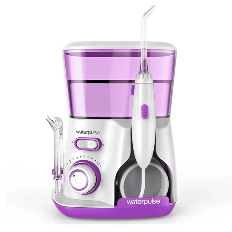Waterpulse V300G Oral Irrigator 5pcs Tips Dental electric Water Flosser 800ml Oral Hygiene Dental Flosser Water Flossing V300
Waterpulse V300G Oral Irrigator 5pcs Tips Dental electric Water Flosser 800ml Oral Hygiene Dental Flosser Water Flossing V300