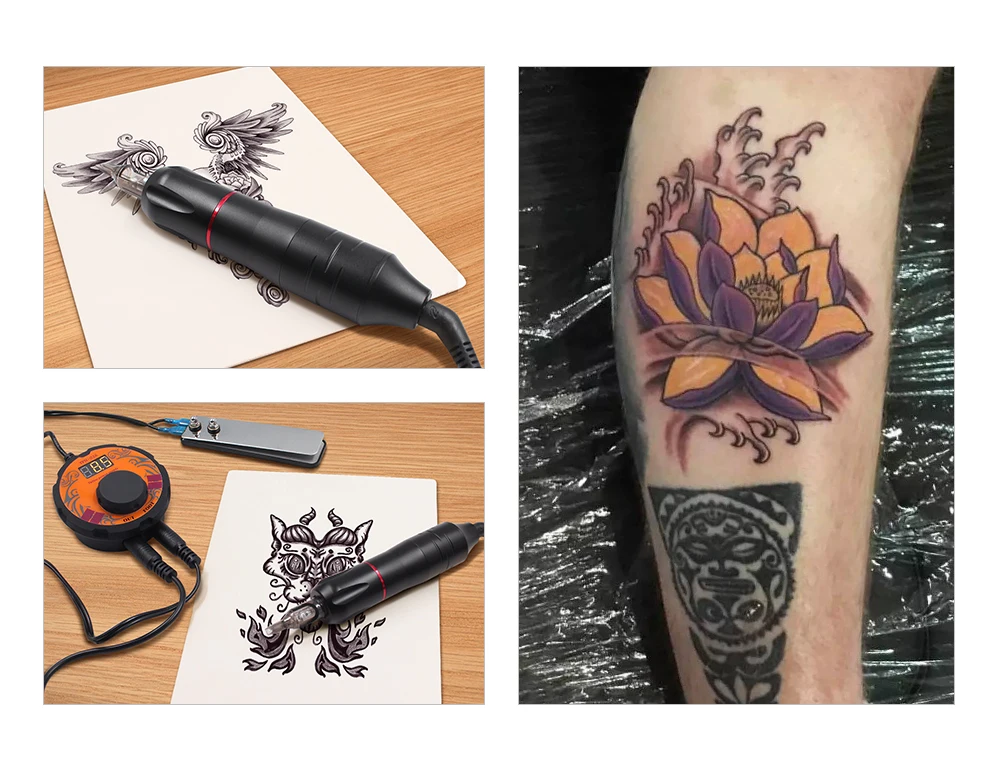 Professional Tattoo Machine Kit LCD Power Pedal Permanent Makeup Machine Permanent Makeup Machine for Tattoo Artist
Professional Tattoo Machine Kit LCD Power Pedal Permanent Makeup Machine Permanent Makeup Machine for Tattoo Artist