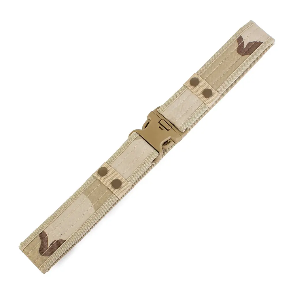 Military Tactical Sport Belt with Plastic Buckle Army Military Adjustable Sponge Outdoor Unisex Belt Fan Hook & Loop Waistband
Military Tactical Sport Belt with Plastic Buckle Army Military Adjustable Sponge Outdoor Unisex Belt Fan Hook & Loop Waistband