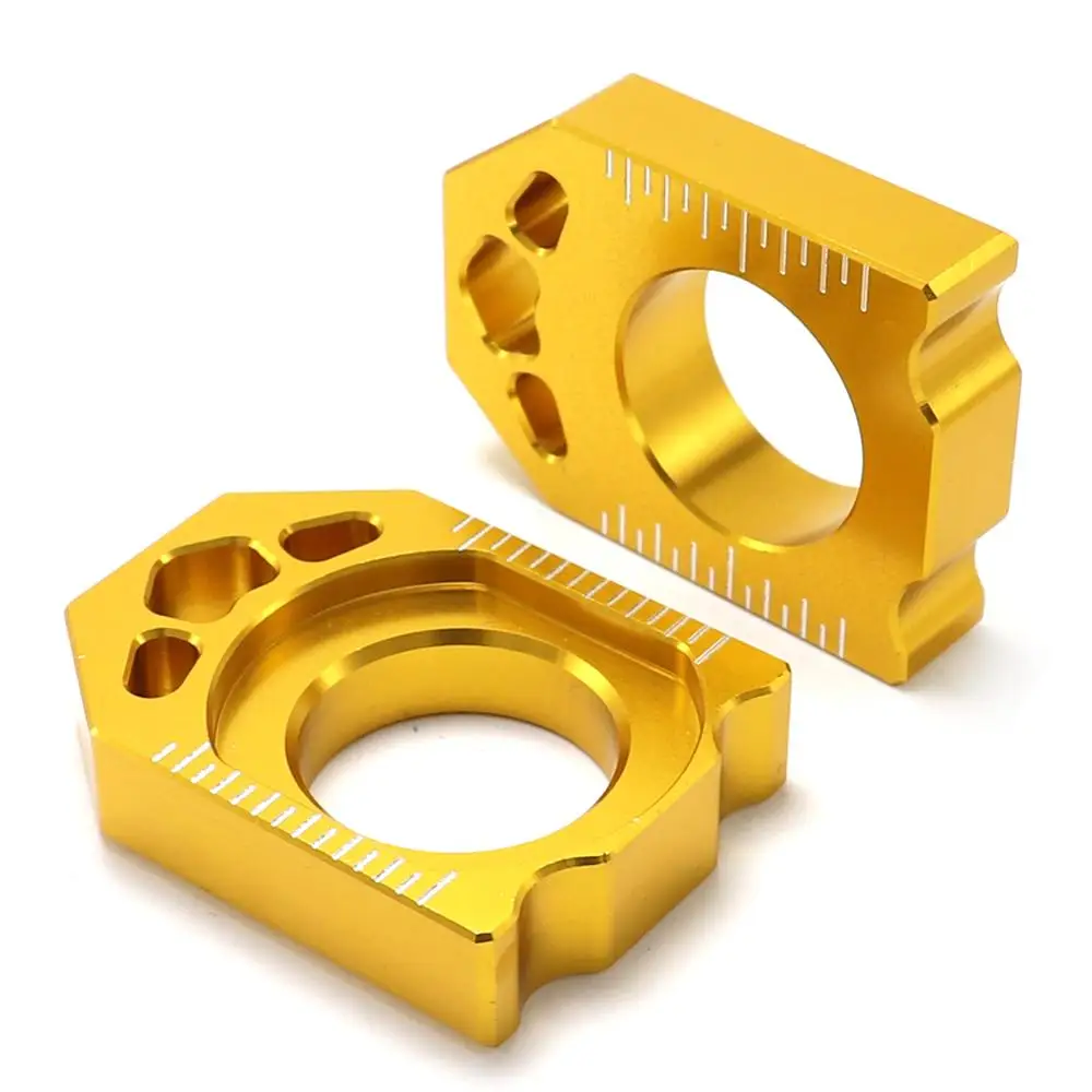 Motorcycle CNC Aluminum Rear Chain Adjuster Axle Blocks For SUZUKI RMZ250 2004-2019 RMZ450 2005-2019 RMX450Z 2010-2017 Dirt Bike
Motorcycle CNC Aluminum Rear Chain Adjuster Axle Blocks For SUZUKI RMZ250 2004-2019 RMZ450 2005-2019 RMX450Z 2010-2017 Dirt Bike