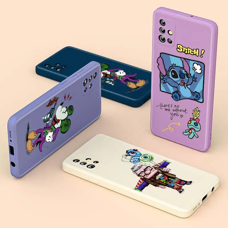 Liquid Silicone Phone Case Cute Stitch Mickey For Samsung A32 A31 A20 A30 A21S A20S A02 A91 A81 A72 A71 A52 A51 A50 Capa
Liquid Silicone Phone Case Cute Stitch Mickey For Samsung A32 A31 A20 A30 A21S A20S A02 A91 A81 A72 A71 A52 A51 A50 Capa