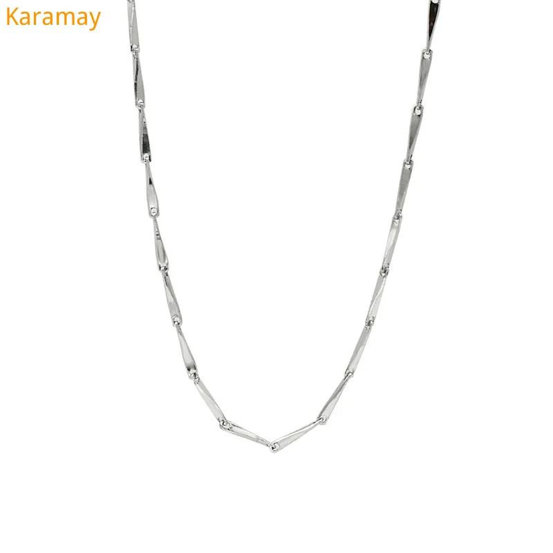 925 pure silver jewelry melon seed Necklace Fashion chic Korean minimalist temperament female versatile clavicle chain with silv
925 pure silver jewelry melon seed Necklace Fashion chic Korean minimalist temperament female versatile clavicle chain with silv