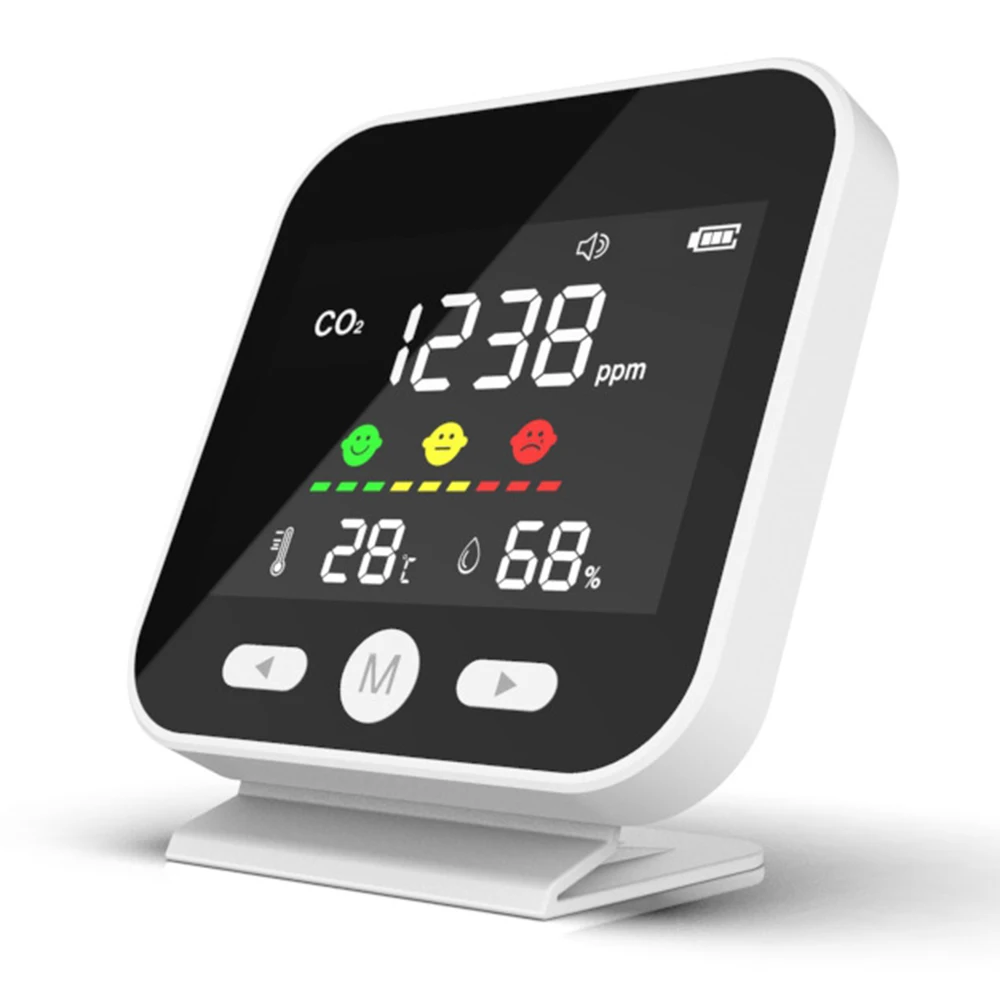 Domestic Use Carbon Dioxide Detector CO2 Concentration Ambient Temperature And Humidity Tester Carbon Dioxide Detector
Domestic Use Carbon Dioxide Detector CO2 Concentration Ambient Temperature And Humidity Tester Carbon Dioxide Detector