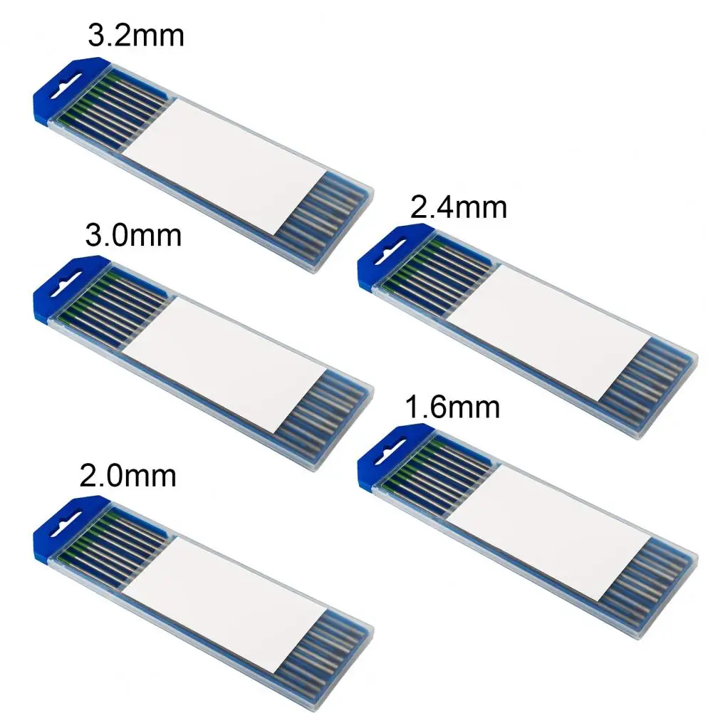 10Pcs Tungsten Electrodes Welding Electrode Rod High Density Heat-resistant Pure Tungsten 150mm Welding Needle for Industrial 
10Pcs Tungsten Electrodes Welding Electrode Rod High Density Heat-resistant Pure Tungsten 150mm Welding Needle for Industrial