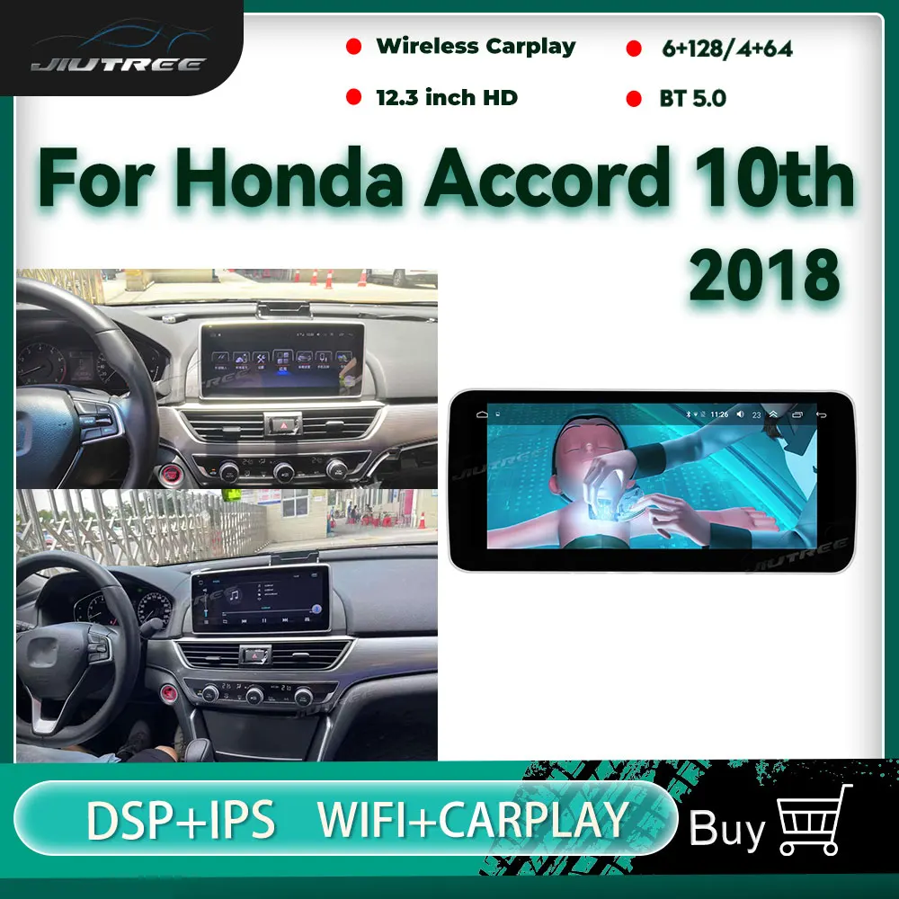 Dual System 128G Android Car Radio For Honda Accord 10th 2018 Car Monitor Auto Stereo Multimedia Player GPS Navigation
Dual System 128G Android Car Radio For Honda Accord 10th 2018 Car Monitor Auto Stereo Multimedia Player GPS Navigation
