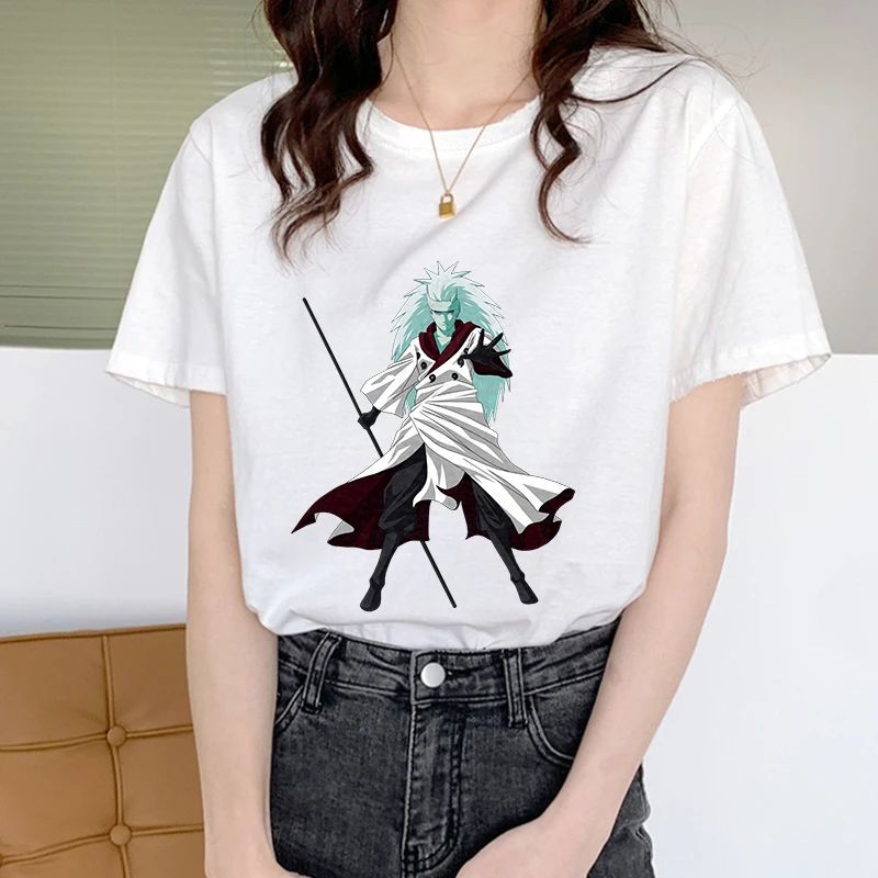 Uchiha Madara Adult Female T Shirts Art Trend 100% Cotton Clothes for Women White O Neck Autumn Base Top for New Year's
Uchiha Madara Adult Female T Shirts Art Trend 100% Cotton Clothes for Women White O Neck Autumn Base Top for New Year's