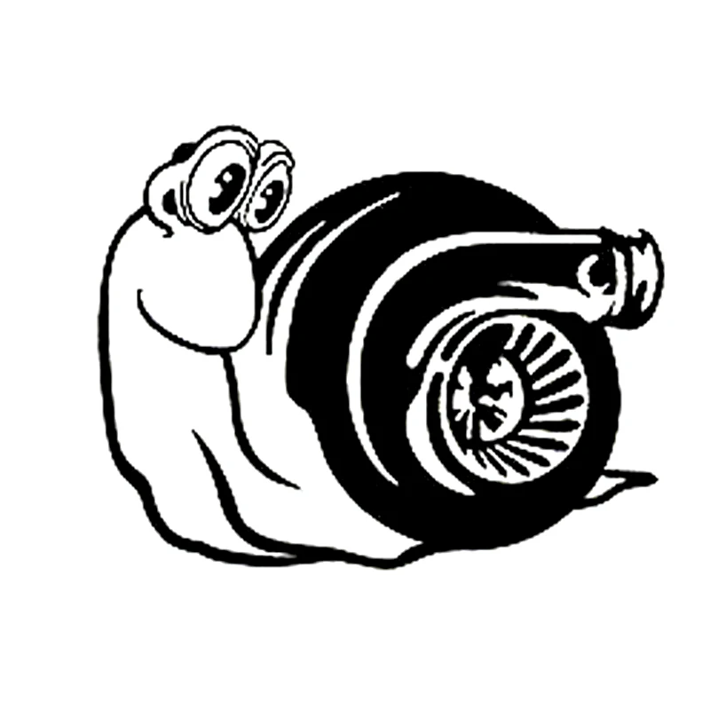 Funny Cute Cartoon Turbo Snail Fashion Pvc Car Sticker Motorcycle Decal Suitable for Various Models Black/white, 16*12CM
Funny Cute Cartoon Turbo Snail Fashion Pvc Car Sticker Motorcycle Decal Suitable for Various Models Black/white, 16*12CM