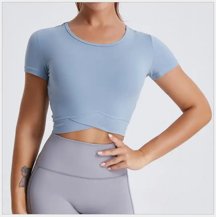 Sexy Yoga Quick dry T-Shirt Women Running T-Shirt Female Gym Fitness Training T-Shirt Beautiful Sports Bra
Sexy Yoga Quick dry T-Shirt Women Running T-Shirt Female Gym Fitness Training T-Shirt Beautiful Sports Bra