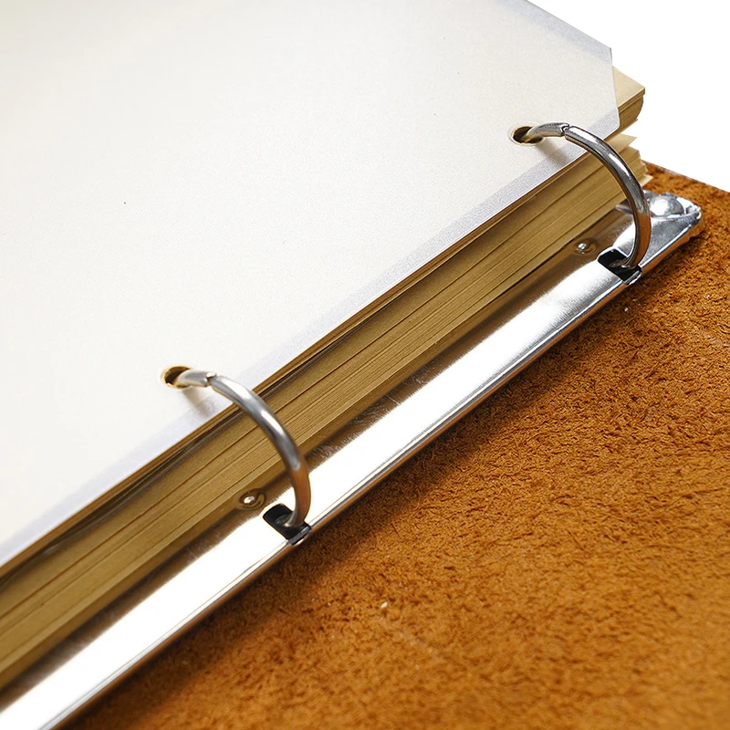 A4 Loose Leaf 100% Real Nature Cow Leather Cover Notebook Vintage Cowhide Diary Journal Sketchbook Planner Office School Gift
A4 Loose Leaf 100% Real Nature Cow Leather Cover Notebook Vintage Cowhide Diary Journal Sketchbook Planner Office School Gift