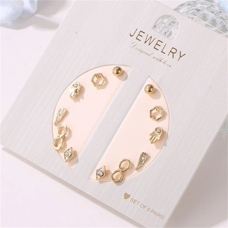 Luokey 2020 Popular Stud Earrings Accessories For Women Mini Palm Geometric Rhinestone Ear Piercing Bijoux Femme Pendientes 2020 
Luokey 2020 Popular Stud Earrings Accessories For Women Mini Palm Geometric Rhinestone Ear Piercing Bijoux Femme Pendientes 2020