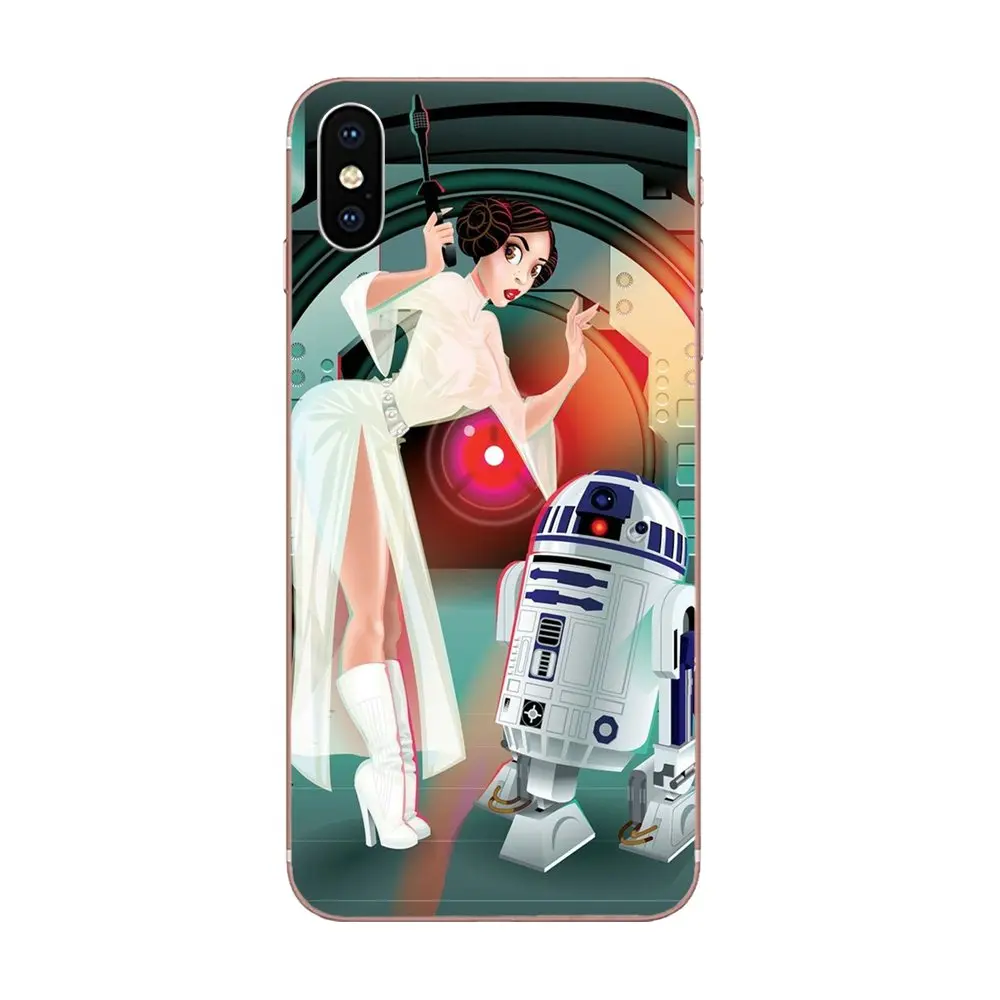 Звездные войны принцесса Лея довольно гибкий для LG G2 G3 G4 G5 G6 G7 K4 K7 K8 K10 K12 K40 мини