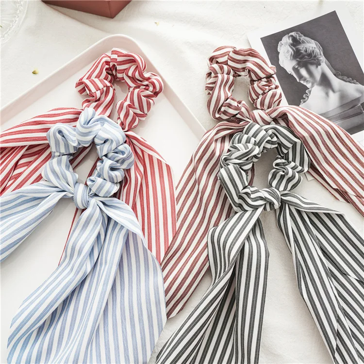 women hair tie stripe Elastic Hair Bands Triangle Ribbon Hair Rope Hair Accessories Streamers Bow Hair Scarf Striped Scrunchies
women hair tie stripe Elastic Hair Bands Triangle Ribbon Hair Rope Hair Accessories Streamers Bow Hair Scarf Striped Scrunchies