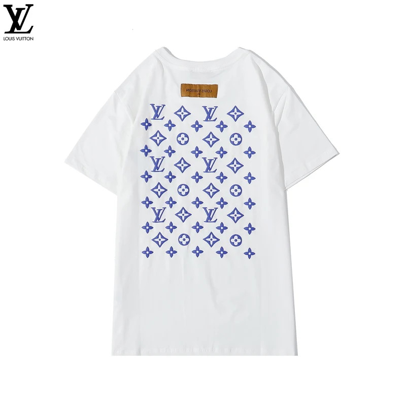 New men's loose round neck top trendy T-shirt couple bottoming shirt luxury casual round neck clothes women
New men's loose round neck top trendy T-shirt couple bottoming shirt luxury casual round neck clothes women