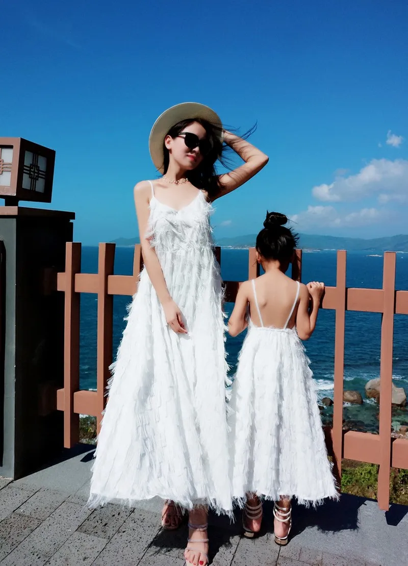 Summer Girl Clothes Kids Dresses For Girls Tassel Dress Baby Girl and mother Party Wedding Dress Children Girl Princess Dress
Summer Girl Clothes Kids Dresses For Girls Tassel Dress Baby Girl and mother Party Wedding Dress Children Girl Princess Dress