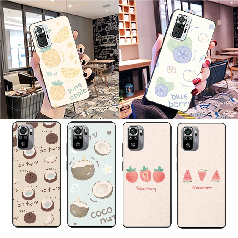Cute Watermelon Phone Case For Xiaomi Redmi Note 10T 10 10S Pro MAX 4G 5G Redmi 10X Pro Soft TPU Coque Cases Back Cover Carcasa
Cute Watermelon Phone Case For Xiaomi Redmi Note 10T 10 10S Pro MAX 4G 5G Redmi 10X Pro Soft TPU Coque Cases Back Cover Carcasa