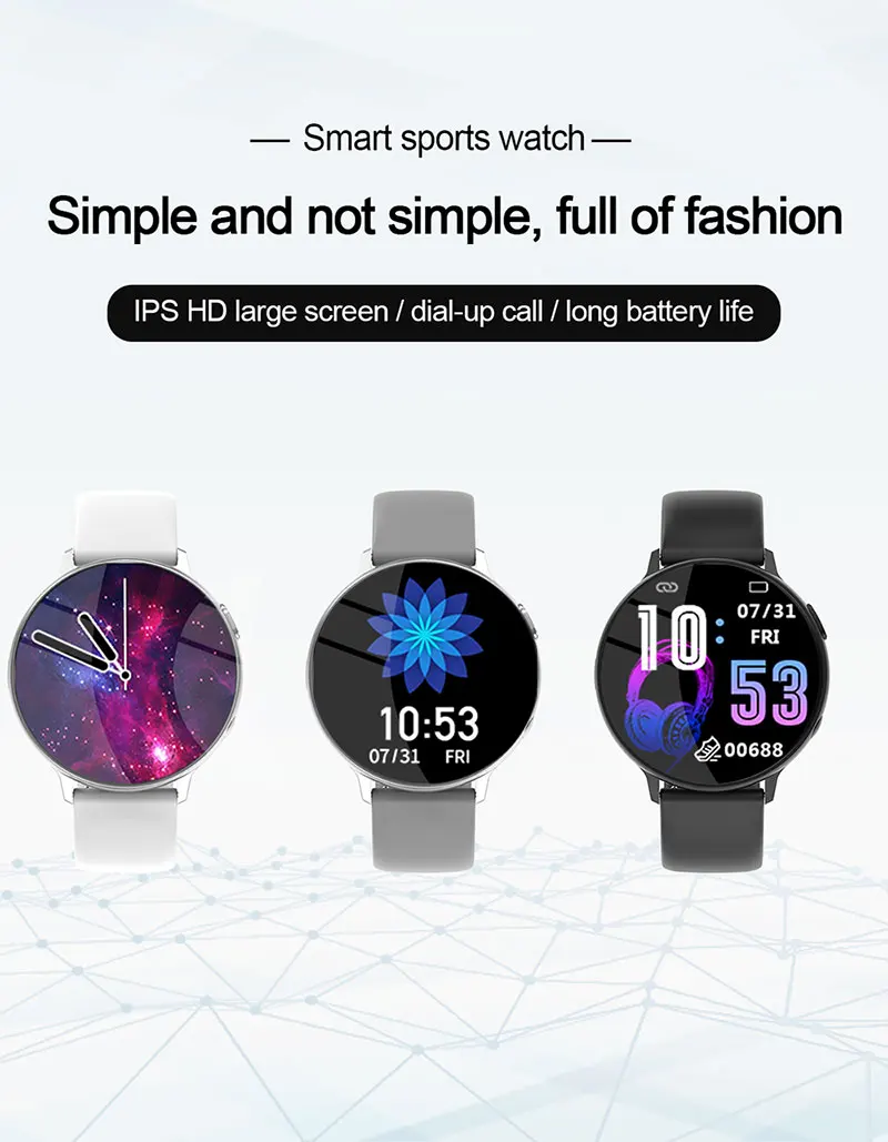 Smart Bracelet Bluetooth Call Fitness Tracker Full Touch Multi-Sport Mode Blood Oxygen Monitoring Sports Fitness Smart Bracelet 
Smart Bracelet Bluetooth Call Fitness Tracker Full Touch Multi-Sport Mode Blood Oxygen Monitoring Sports Fitness Smart Bracelet
