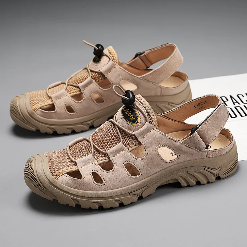 Мужские сандалии Sandalia Masculina De Praia, мужские летние кожаные сандалии брикет для Geta 39 S, уличные резиновые сандалии для мужчин
Мужские сандалии Sandalia Masculina De Praia, мужские летние кожаные сандалии брикет для Geta 39 S, уличные резиновые сандалии для мужчин