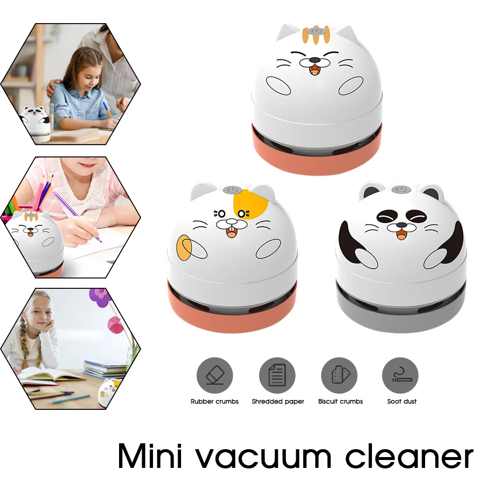 Mini Desktop Cleaner Small Hand-held Electric Vacuum Dust Catcher 2W USB Keyboard and Screen Cleaner for Student Lovely Home
Mini Desktop Cleaner Small Hand-held Electric Vacuum Dust Catcher 2W USB Keyboard and Screen Cleaner for Student Lovely Home