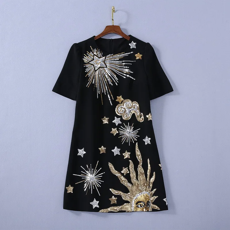 1106 2021 Free Shipping Spring Dress Crew New Short Sleeve Flora Print Empire Black Fashion Womens Clothes SH
1106 2021 Free Shipping Spring Dress Crew New Short Sleeve Flora Print Empire Black Fashion Womens Clothes SH