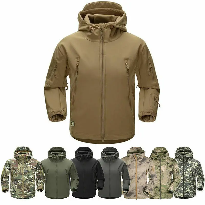 Army Camouflage Airsoft Jacket Men Military Tactical Jacket Winter Waterproof Softshell Jacket Windbreaker Hunt Clothes
Army Camouflage Airsoft Jacket Men Military Tactical Jacket Winter Waterproof Softshell Jacket Windbreaker Hunt Clothes