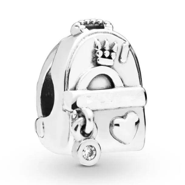 Genuine 925 Sterling Silver Bead Charm Adventure Bag Charm Beads Fit pandoradora Women Bracelet & Necklace Diy Jewelry
Genuine 925 Sterling Silver Bead Charm Adventure Bag Charm Beads Fit pandoradora Women Bracelet & Necklace Diy Jewelry