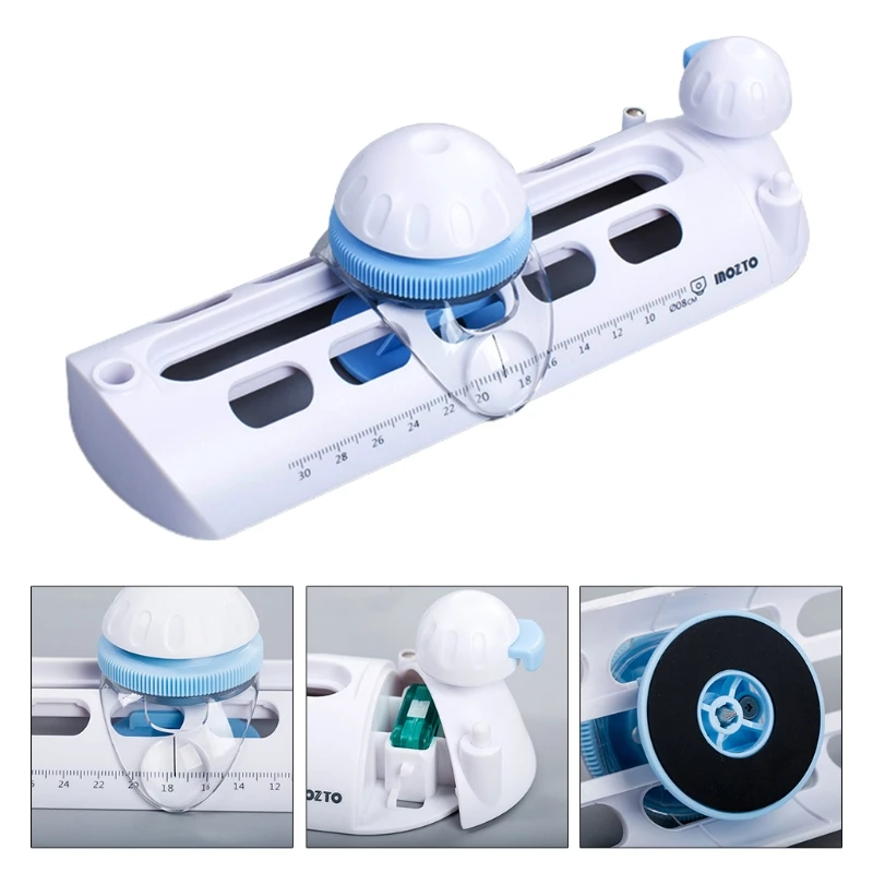 Scrapbooking Tool Rotary Cutter Craft Supplies Round Cutting Tool Rotatable Adjustable Circle Cutter for DIY Handcraft
Scrapbooking Tool Rotary Cutter Craft Supplies Round Cutting Tool Rotatable Adjustable Circle Cutter for DIY Handcraft