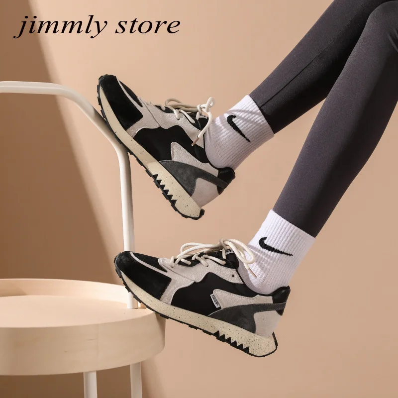 Chunky Platform Sneakers Women Flat Shoes Fashion Lace-up Comfortable Thick Bottom Casual Shoes for Women
Chunky Platform Sneakers Women Flat Shoes Fashion Lace-up Comfortable Thick Bottom Casual Shoes for Women