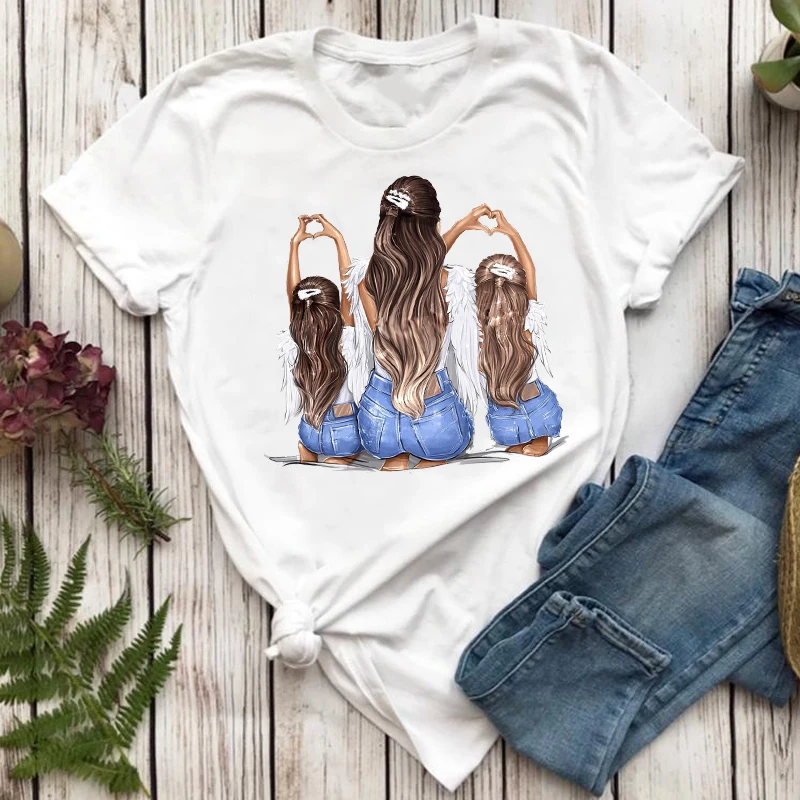 Women T-shirts 90s Fashion Mom Mother Daughter Printing Mama Cartoon Ladies Print Graphic T Top Lady Shirt Female Tee T-Shirt
Women T-shirts 90s Fashion Mom Mother Daughter Printing Mama Cartoon Ladies Print Graphic T Top Lady Shirt Female Tee T-Shirt