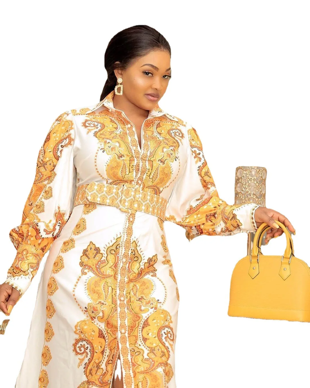 Plus Size African Dress Digital Printing Shirt Dress 2021 Fashion Ladies African Clothes Long Sleeve Elegant Maxi Dress 
Plus Size African Dress Digital Printing Shirt Dress 2021 Fashion Ladies African Clothes Long Sleeve Elegant Maxi Dress
