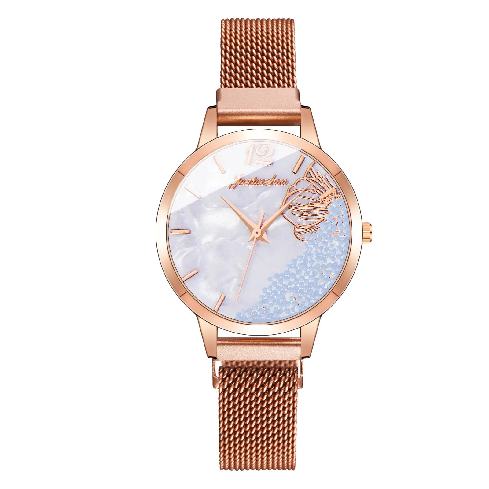 JXS56 Women Fashion Watch Clock Stainless Steel Casual Dress Wrist Crystal Vetement Fille Ropa nia Meisjes
JXS56 Women Fashion Watch Clock Stainless Steel Casual Dress Wrist Crystal Vetement Fille Ropa nia Meisjes
